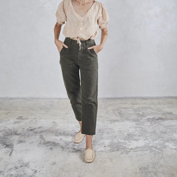EUC  esby Florence Pant in Moss- to sell or trade - Picture 2 of 11
